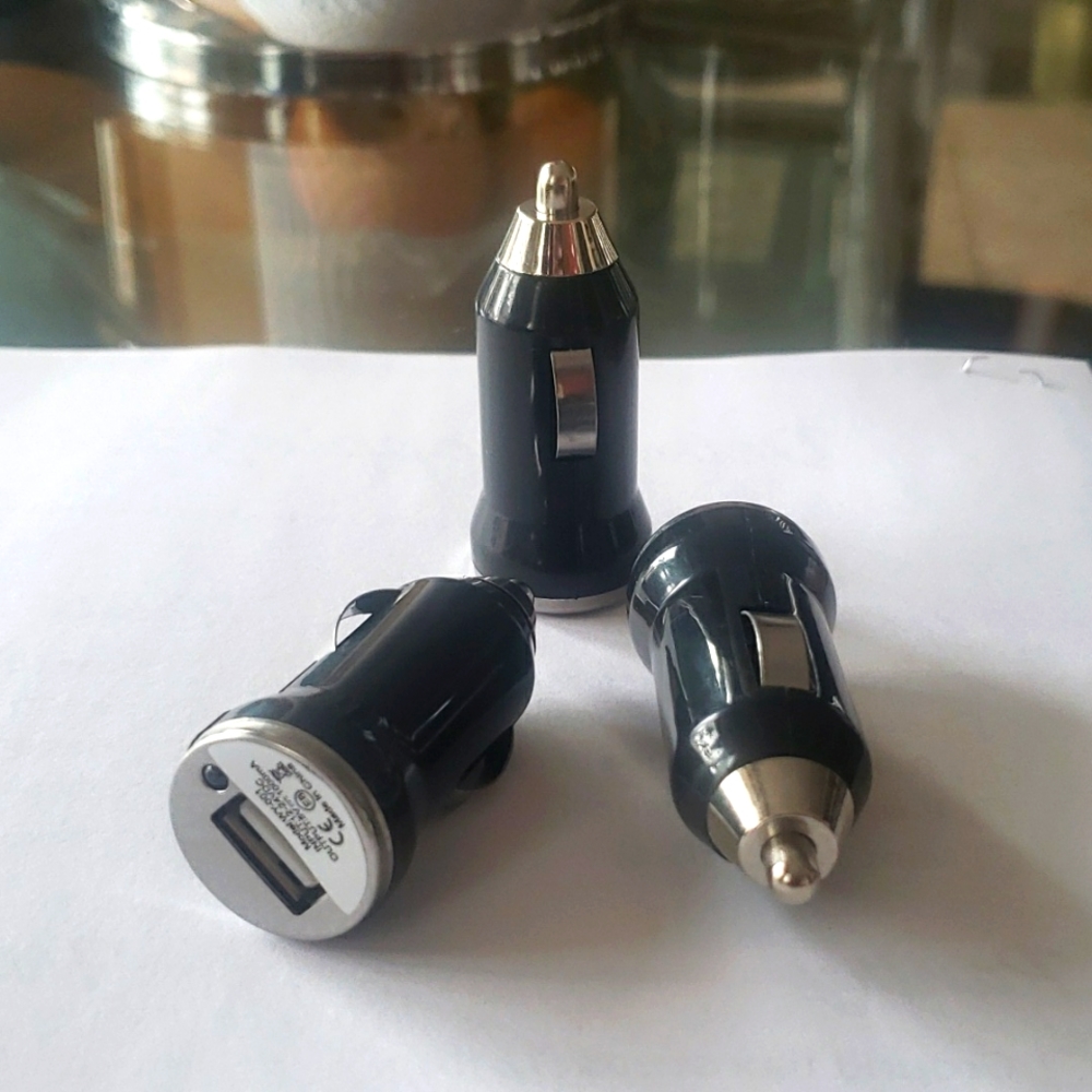 QTY-3 Mini USB DC Car Charger Adapter Accessory For Huawei/Samsung/xiaomi Univer